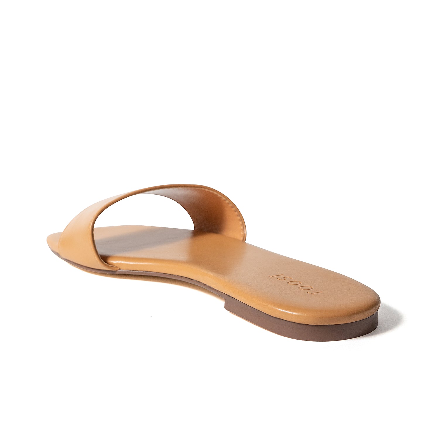 Toosi Sam Wide Fit Camel Flat Sandals
